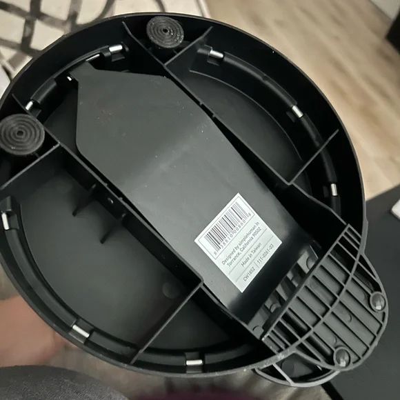 Simplehuman Silver Steel Pedal Bin - 4.5L - Picture 3 of 6